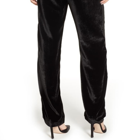 CHELSEA28 Velvet Wide Leg Trousers - Picture 1 of 8